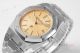 Swiss Replica Audemars Piguet Royal Oak 15202 Gold Dial Stainless Steel Watch 39mm (3)_th.jpg